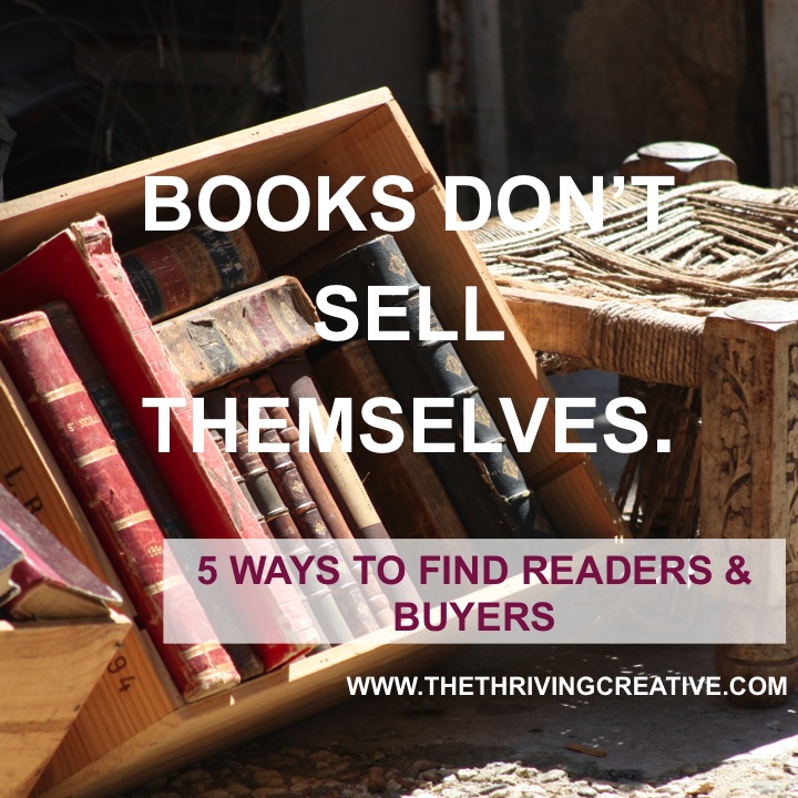 Books Don't Sell Themselves. Blog Post