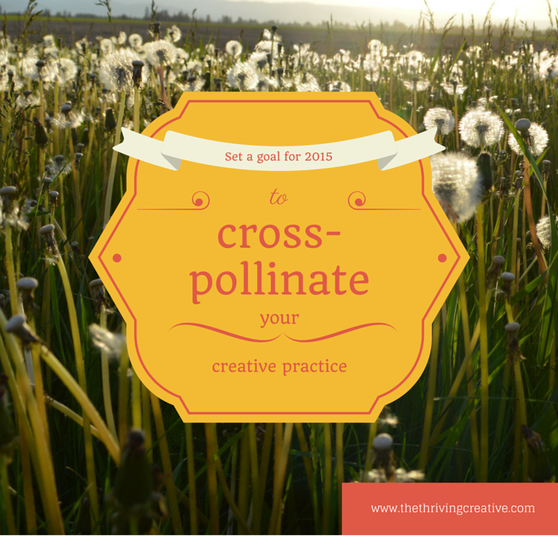 Cross-pollinate your creative practice